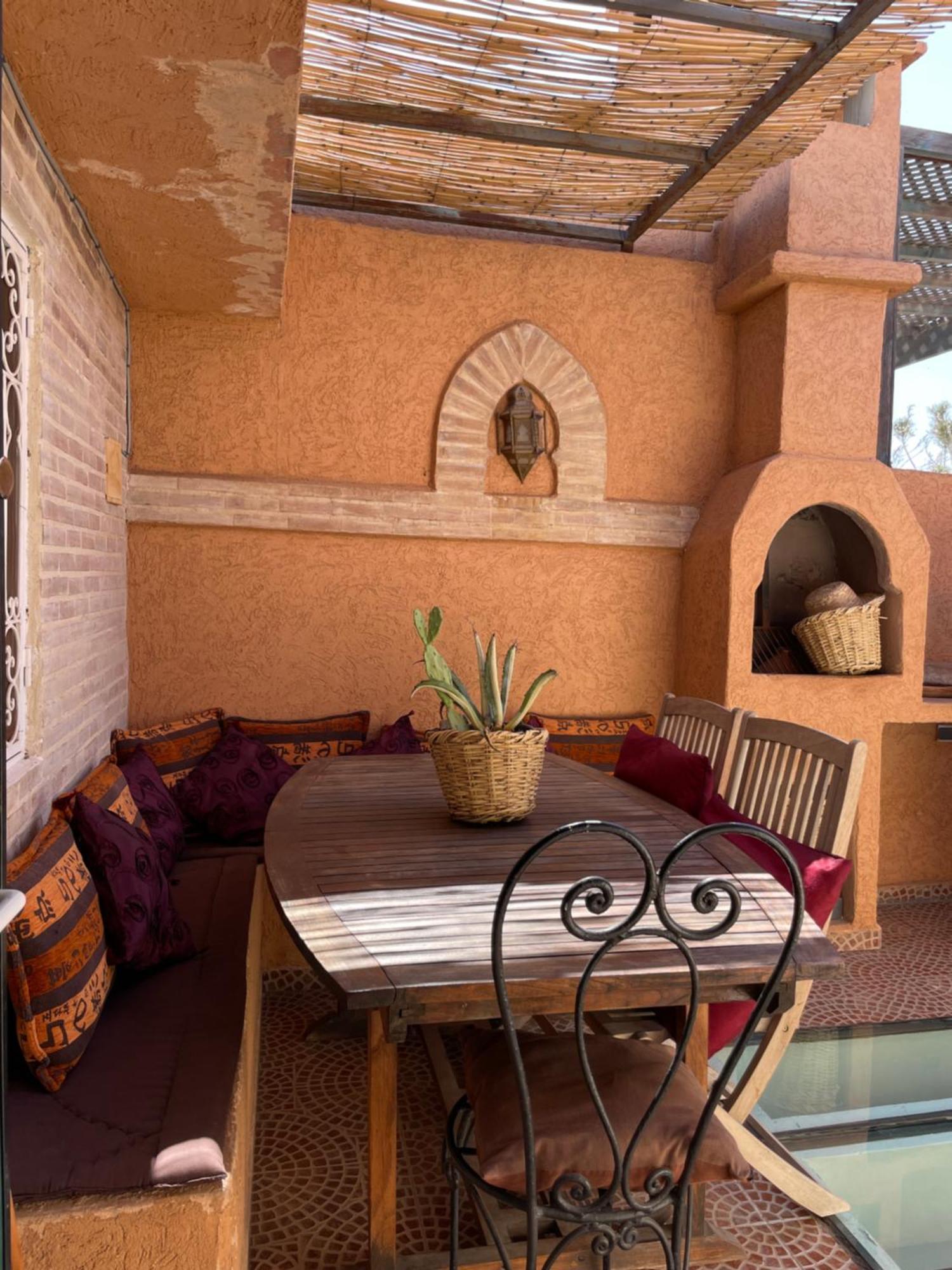Riad Palmier Fleuri Marrakesh Eksteriør bilde
