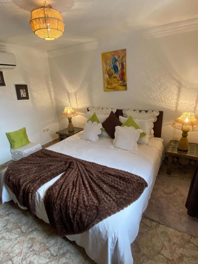 Riad Palmier Fleuri Marrakesh Eksteriør bilde