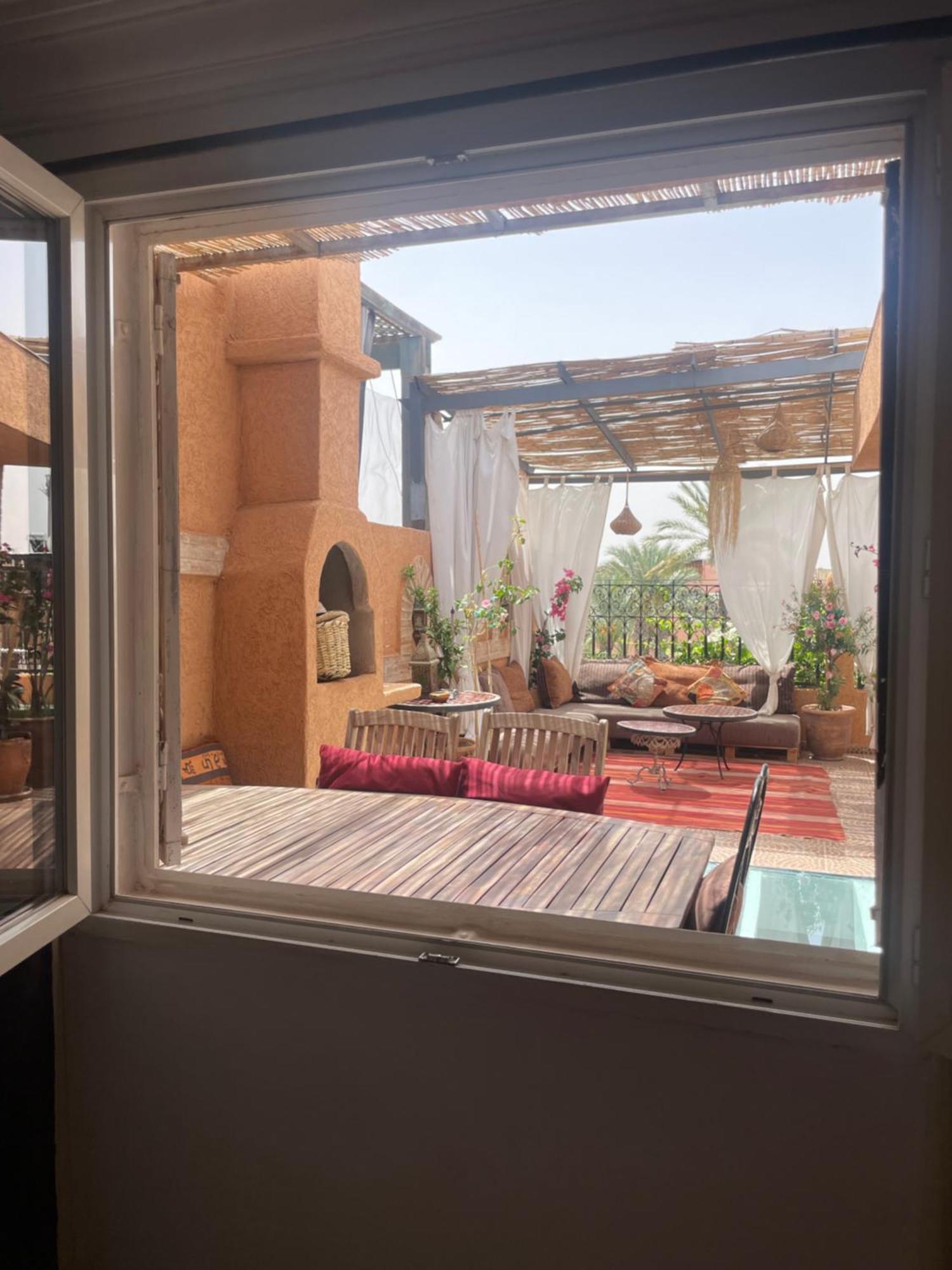 Riad Palmier Fleuri Marrakesh Eksteriør bilde