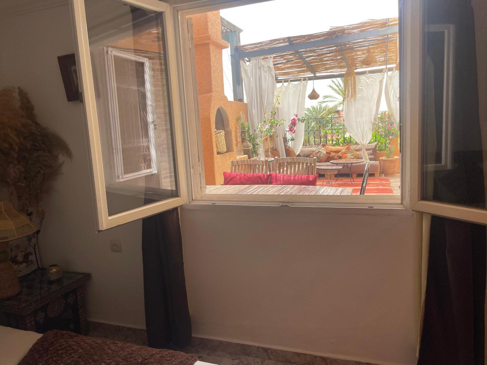 Riad Palmier Fleuri Marrakesh Eksteriør bilde