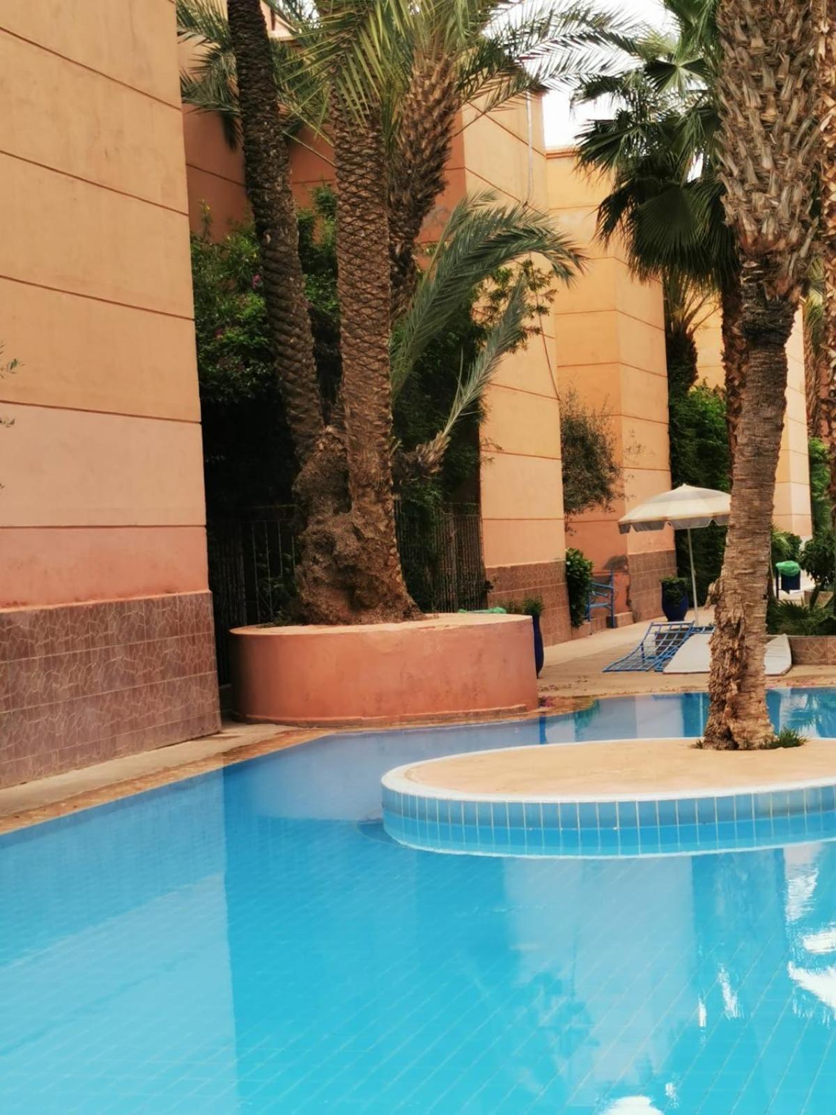 Riad Palmier Fleuri Marrakesh Eksteriør bilde