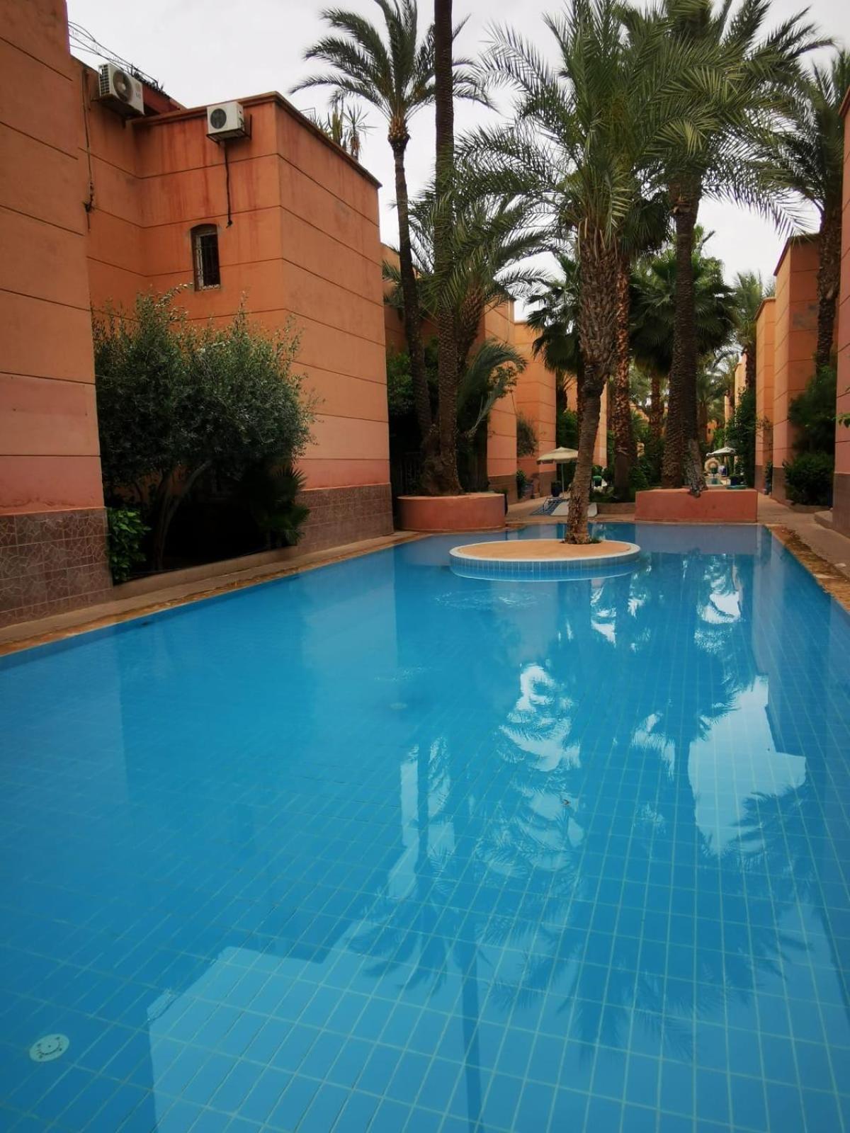 Riad Palmier Fleuri Marrakesh Eksteriør bilde