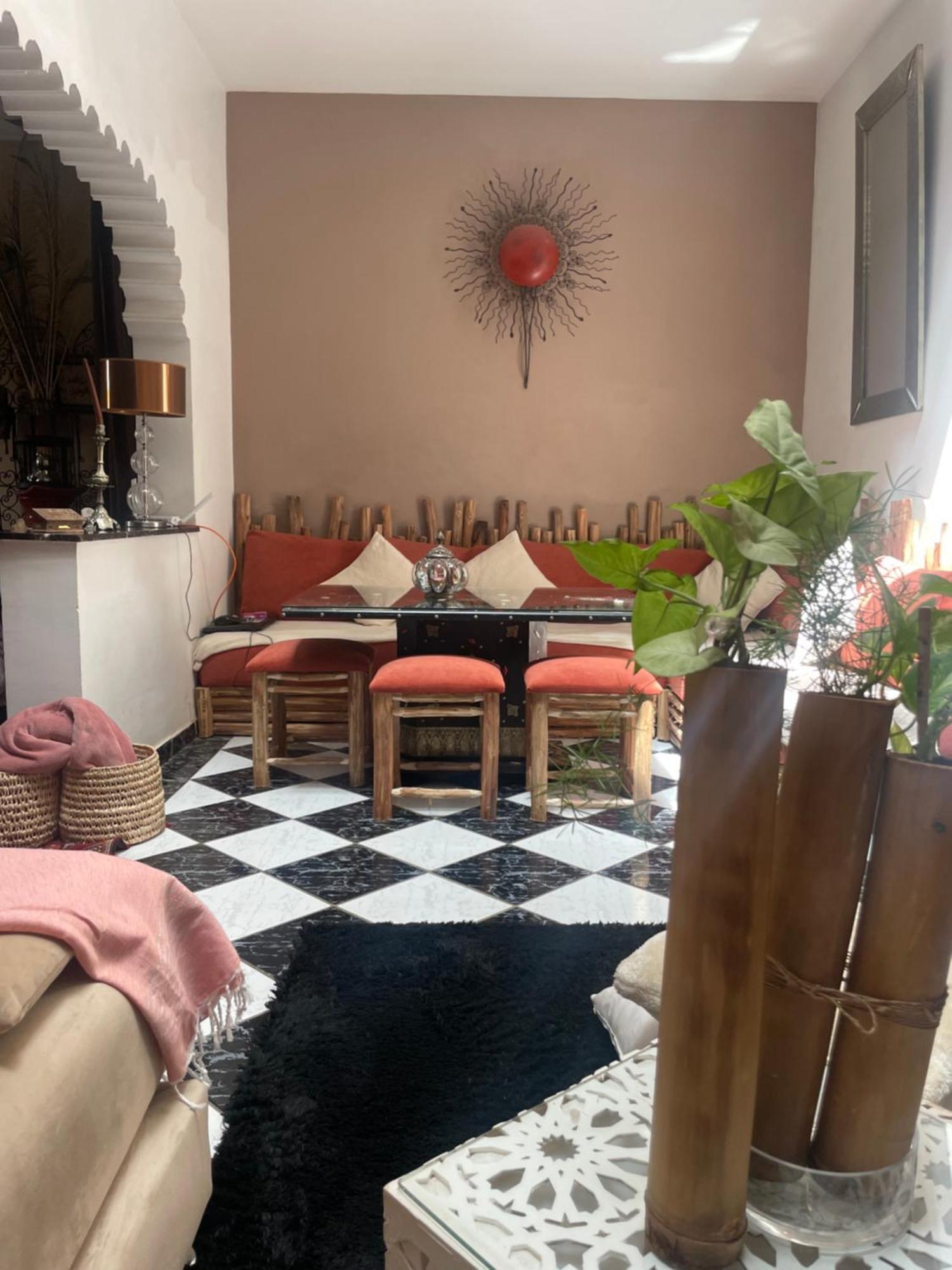 Riad Palmier Fleuri Marrakesh Eksteriør bilde
