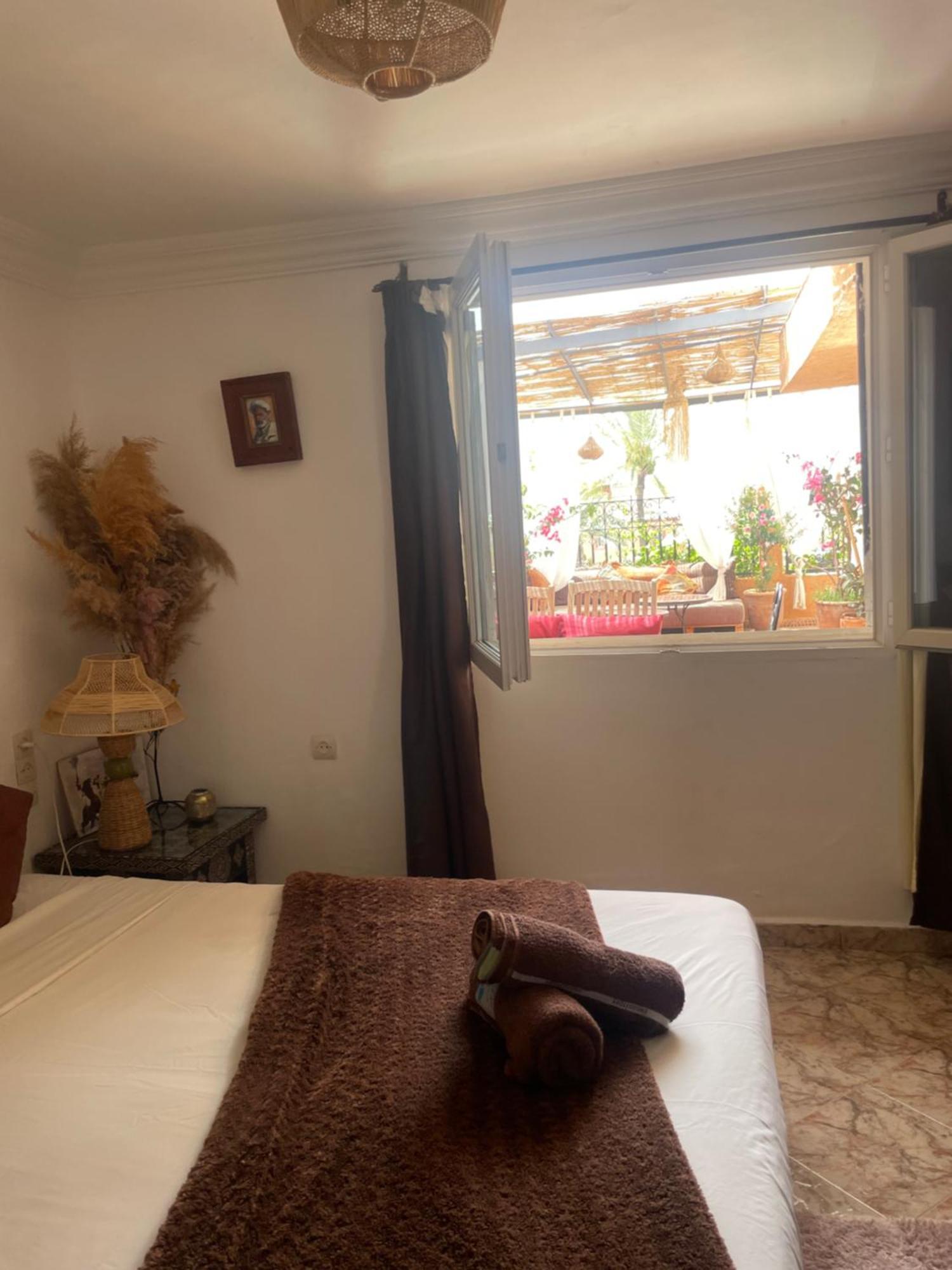 Riad Palmier Fleuri Marrakesh Eksteriør bilde